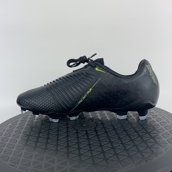 Nike Phantom Venom Elite FG Soccer Cleats Black/Volt AO7540-007 Men's Size 5 - Picture 9 of 11